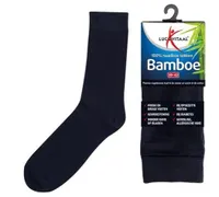 Lucovitaal Bamboe Sokken - Maat 47-50 Blauw 1 Paar