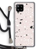 Terrazzo N°20: Samsung Galaxy A42 5G Transparant Hoesje met koord