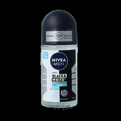 Nivea Men deoroller black & white fresh 50 Milliliter