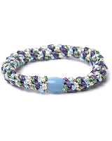 Banditz Haarelastiekje en Armband Lavender&apos;s Blue Rainbow Mix
