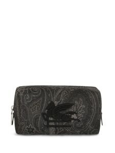 ETRO trousse de toilette à imprimé cachemire - Noir