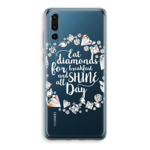 Diamonds: Huawei P20 Pro Transparant Hoesje
