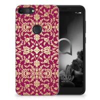 Siliconen Hoesje Alcatel 1S (2019) Barok Pink