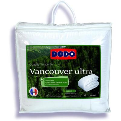 Dekbed 240 x 260 cm - dodo - gematigd - 100% polyester vezel - voor 2 personen - wit