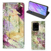 Bookcase Samsung Galaxy S20 Ultra Letter Painting