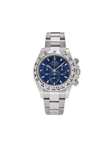 Rolex montre Cosmograph Daytona 40 mm pre-owned (2018) - Bleu