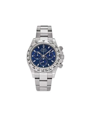 Rolex montre Cosmograph Daytona 40 mm pre-owned (2018) - Bleu