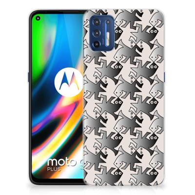 Motorola Moto G9 Plus | TPU Hoesje | Salamander Grey