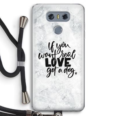 Partner in crime: LG G6 Transparant Hoesje met koord