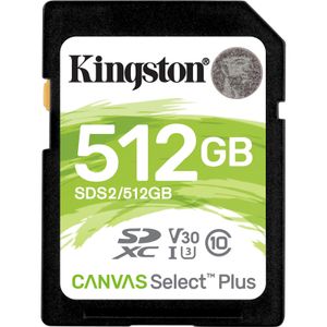 Canvas Select Plus SDXC 512 GB Geheugenkaart