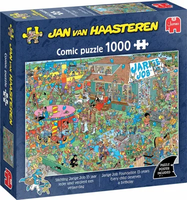Puzzel jvh kinderf jarige job 1000 Puzzel jvh kinderf jarige job 1000