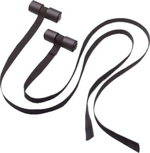 spanbanden Hatch-Huggers staal zwart 2 stuks