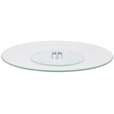 Glazen taartplateau draaibaar 30 cm