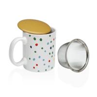Kop met theefilter Versa Dotty
