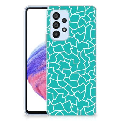 Samsung Galaxy A53 5G | Hoesje maken | Cracks Blue