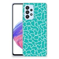 Samsung Galaxy A53 5G | Hoesje maken | Cracks Blue