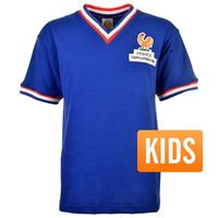 Frankrijk Retro Voetbalshirt W.K. 1966 - Kinderen
