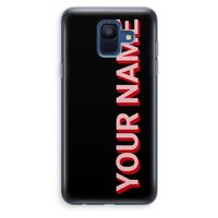 Namecase: Samsung Galaxy A6 (2018) Transparant Hoesje Namecase: Samsung Galaxy A6 (2018) Transparant Hoesje