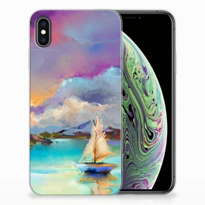 Smartphone hoesje Apple iPhone Xs Max Boat