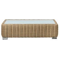 Hoofdtafel Home ESPRIT Beige Lichtbruin 110 x 60 x 35 cm