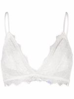 ANINE BING soutien-gorge en dentelle - Blanc - thumbnail