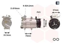 Compressor, airconditioning *** IR PLUS *** 1801K001