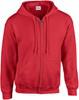 Gildan G18600 Heavy Blend™ Adult Full Zip Hooded Sweatshirt - Red - 4XL