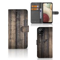 Samsung Galaxy A12 | Book Style Case | Steigerhout