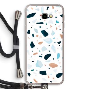 Terrazzo N°13: Samsung Galaxy J4 Plus Transparant Hoesje met koord