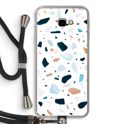 Terrazzo N°13: Samsung Galaxy J4 Plus Transparant Hoesje met koord
