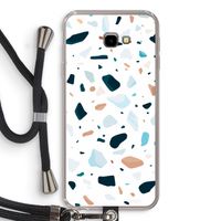 Terrazzo N°13: Samsung Galaxy J4 Plus Transparant Hoesje met koord