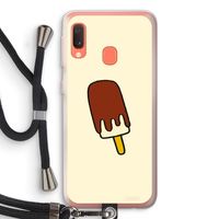 Frisco: Samsung Galaxy A20e Transparant Hoesje met koord