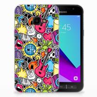 Samsung Galaxy Xcover 4 | Xcover 4s | Sillicone Back Cover | Punk Rock
