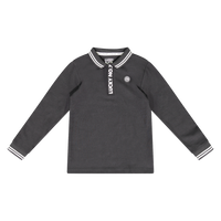 Lucky No. 7 Jongens polo shirt - Zwart - thumbnail