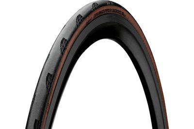 Continental grand prix raceband 700x25c, zwart/bruin, tubeless, 25-622 etrto