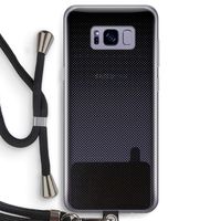 Musketon Halftone: Samsung Galaxy S8 Transparant Hoesje met koord