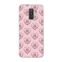Chicks before dicks: Samsung Galaxy A6 Plus (2018) Transparant Hoesje