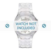 Diesel horlogeband DZ1709 Kunststof / Plastic Transparant 26mm - thumbnail