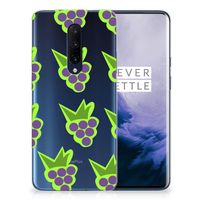 OnePlus 7 Pro Siliconen Case Druiven