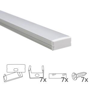 Led strip profiel breed opbouw laag 3 meter