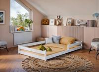 Vloerbed Fin - Wit - Direct Leverbaar!