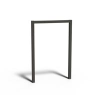 Gecoat stalen pergola U vorm 170x10cm.