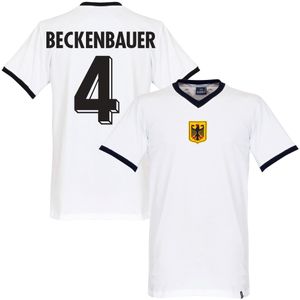 West Duitsland Retro Shirt 1970's + Beckenbauer 4