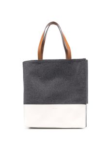 Marni sac cabas à design à empiècements - Gris