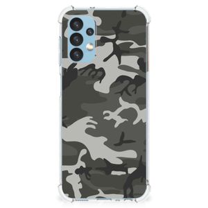 Samsung Galaxy A13 (4G) Doorzichtige Silicone Hoesje Army Light