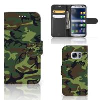 Samsung Galaxy S7 | Telefoon Hoesje | Army Dark