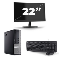 Dell Optiplex 980 SFF - Intel Core i3-1e Generatie - 8GB RAM - 256GB SSD - Windows 10 + 1x 22 inch Monitor