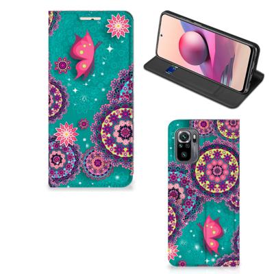 Xiaomi Redmi Note 10 4G | 10S | Poco M5s | Bookcase | Cirkels en Vlinders