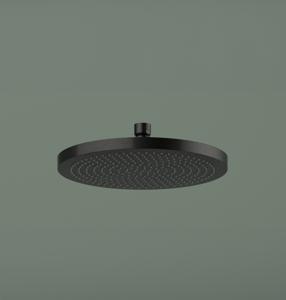 Hoofddouche Hotbath Ace Rond 23 cm Geborsteld Zwart PVD
