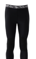 McDavid 10020R Compression 3/4 Tight With Dual Layer Knee Support - Black - L